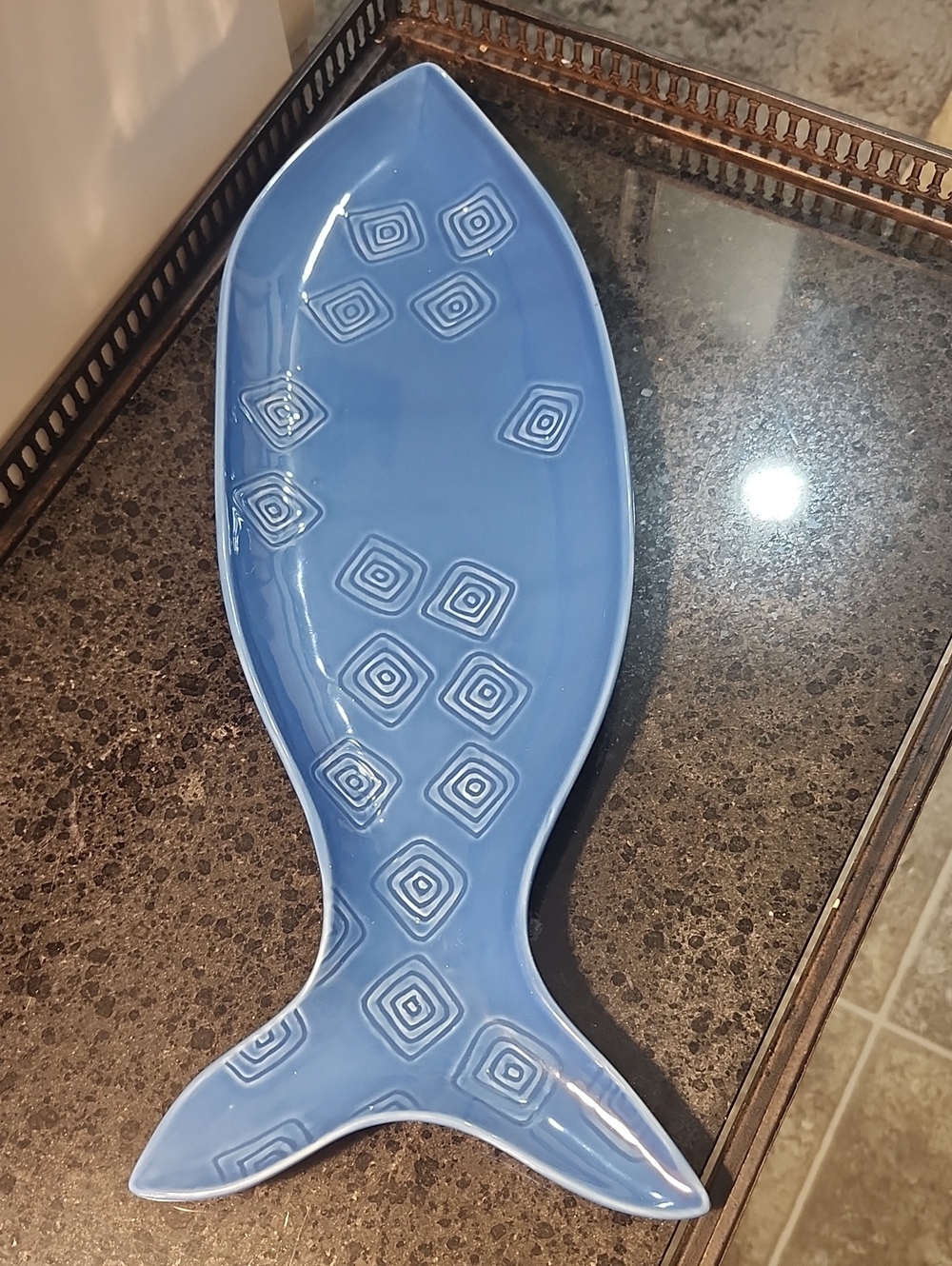 Threshold Fish-Shaped Serving Platter